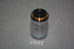 ^ Nikon LU Plan 50x/0.80 Microscope Objective Lens #X2184