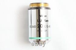 Nikon LU Plan ELWD 20x / 0.40 A EPI? /0 WD 13 Microscope Objective Lens #5171