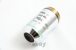 Nikon LU Plan ELWD 20x / 0.40 A EPI? /0 WD 13 Microscope Objective Lens #5171