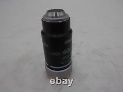 Nikon LWD 40x/0055 PH1 ADL Infinity Microscope Objective Lens 1.2mm