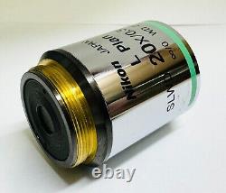 Nikon L Plan 20X/0.35 SLWD Microscope Objective M25 Eclipse Super Long Distance