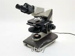 Nikon Labophot-2 Binocular Microscope with 10/0.25 40/0.65 4/0.1 Objective Lens