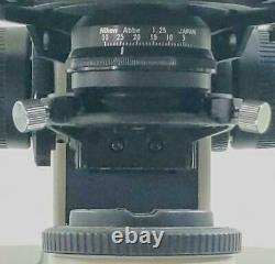 Nikon Labophot-2 Microscope with 4 Objective Lenses
