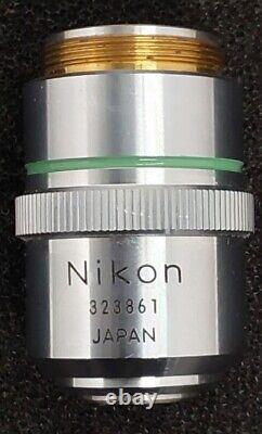 Nikon M Plan 20 0.4 ELWD 210/0 Microscope Objective Lens