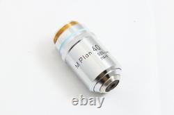 Nikon M Plan 40x 0.55 LWD 210/0 Microscope Objective Lens #5715