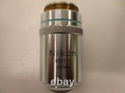 Nikon M Plan 40x 210/0 0.55 LWD Microscope Objective Lens RMS