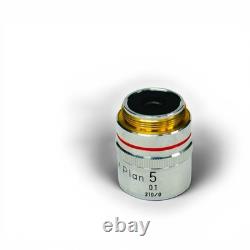 Nikon M Plan 5x/0.1 Microscope Objective Lens 210/0 335089 Made in Japan