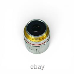 Nikon M Plan 5x/0.1 Microscope Objective Lens 210/0 335089 Made in Japan