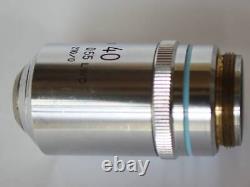Nikon Metal Microscope Objective Lens CF M Plan 40 LWD Used From Japan
