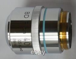 Nikon Metal Microscope Objective Lens Nikon BD Plan 40 ELWD Used