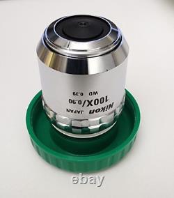 Nikon Microscope CF Plan 100x/0.90 BD WD 0.39 Objective Lens