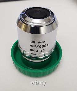 Nikon Microscope CF Plan 100x/0.90 BD WD 0.39 Objective Lens