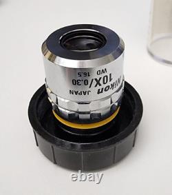 Nikon Microscope CF Plan 10x/0.30 EPI WD 16.5 Objective Lens