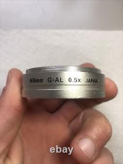 Nikon Microscope G-AL 0.5X auxiliary Objective Lens