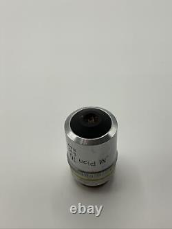 Nikon Microscope Objective Lens 0.25 210/0. M Plan 10