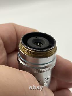Nikon Microscope Objective Lens 0.65 210/0 Plan BD 40