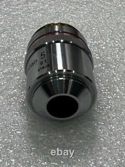 Nikon Microscope Objective Lens 429215 BD Plan 5 0.1 210/0 Used