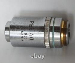 Nikon Microscope Objective Lens CF Plan 40 Free Shipping Japan WithTracking. K9171