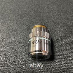 Nikon Microscope Objective Lens MPlan SLWD40X Free Shipping Japan WithT. (K10543)