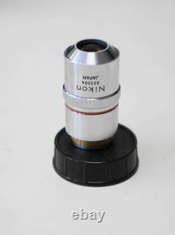 Nikon Microscope Objective Lens Mplan 2.5 0.075 210/0 Am