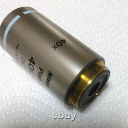 Nikon Microscope Objective Lens Plan fluor 40x/0.75 DIC M? /0.17 WD 0.72
