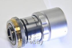 Nikon Microscope Objective Lens T Plan 1X /0.03? /0 WD 3.8 EPI