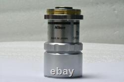Nikon Microscope Objective Lens T Plan 1X /0.03? /0 WD 3.8 EPI