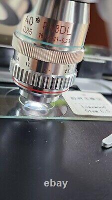 Nikon Microscope Objective lens Fluor 40x Ph3 DL 160/0.11-0.23 Phase Contrast