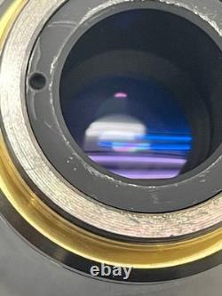 Nikon Microscope Objective lens L Plan 2.5X / 0.075WD 8.8 Good condition From JP