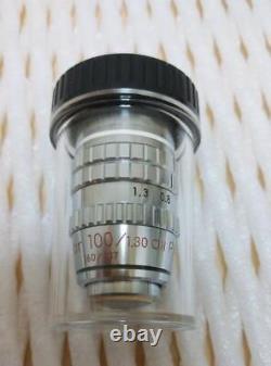 Nikon Microscope objective lens 100 ×/1.30 ph4dl Used