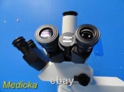 Nikon Model Labophot Research Microscope With Teaching Head & 5X Objectives 31948