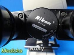 Nikon Model Labophot Research Microscope With Teaching Head & 5X Objectives 31948