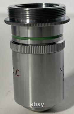 Nikon Mplan 20 DIC 0.4 210/0 Microscope Objective Lens Japan