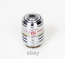Nikon Ph1 Plan 10/0.30 160/0.17 DL Phase Contrast Microscope Objective. 10x RMS