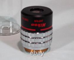 Nikon PhL Plan 4x / 0.13 DL 160/- Microscope Objective Lens 108741 EX+