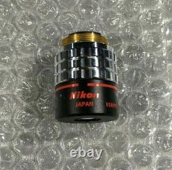 Nikon PhL Plan 4x / 0.13 DL 160/- Phase Contrast Microscope Objective Lens