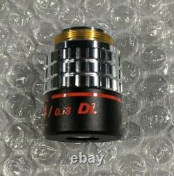 Nikon PhL Plan 4x / 0.13 DL 160/- Phase Contrast Microscope Objective Lens