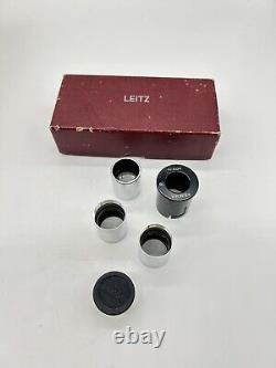 Nikon Phase Contrast 1.25 Microscope Condenser Objective Lens Lot With Accessories