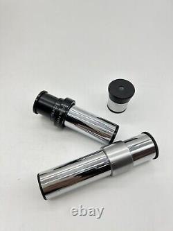 Nikon Phase Contrast 1.25 Microscope Condenser Objective Lens Lot With Accessories