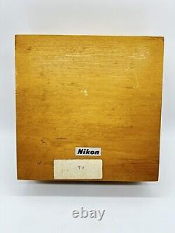 Nikon Phase Contrast 1.25 Microscope Condenser Objective Lens Lot With Accessories