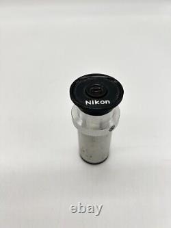 Nikon Phase Contrast 1.25 Microscope Condenser Objective Lens Lot With Accessories
