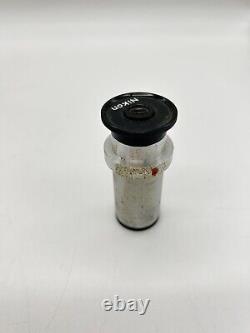 Nikon Phase Contrast 1.25 Microscope Condenser Objective Lens Lot With Accessories