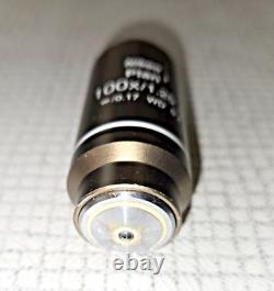 Nikon Plan 100x/1.25? /0.17 WD 0.2 100x Oil Microscope Objective Lens