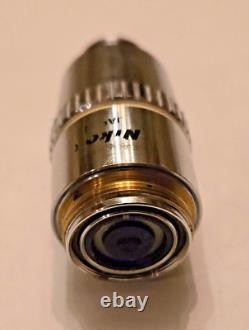 Nikon Plan 100x / 1.25 160/0.17 Microscope Objective Lens