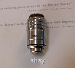 Nikon Plan 100x/1.25 Oil 160/0.17 Microscope Objective Lens, 190575