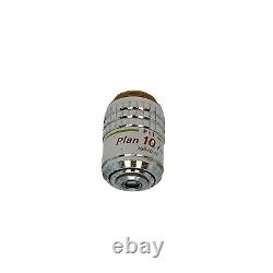 Nikon Plan 10/0.30 DL Ph1 Phase Contrast Microscope Objective Lens 160/0.17 DL