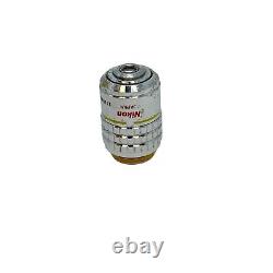 Nikon Plan 10/0.30 DL Ph1 Phase Contrast Microscope Objective Lens 160/0.17 DL