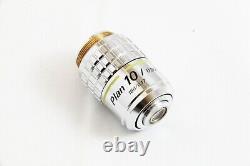 Nikon Plan 10x / 0.30 160 / 0.17 Microscope Objective Lens #5380