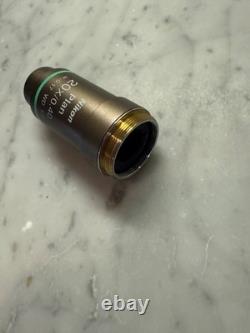 Nikon Plan 20x 0.40? /0.17 WD 1.3 Microscope Objective Lens Lightly Used
