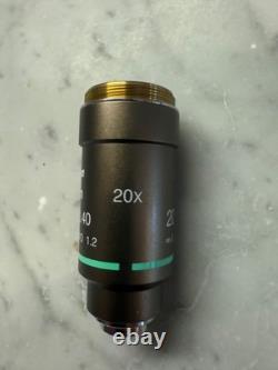 Nikon Plan 20x 0.40? /0.17 WD 1.3 Microscope Objective Lens Lightly Used